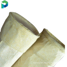 High quality dust filter bag with top snap ring for pulse jet baghouse